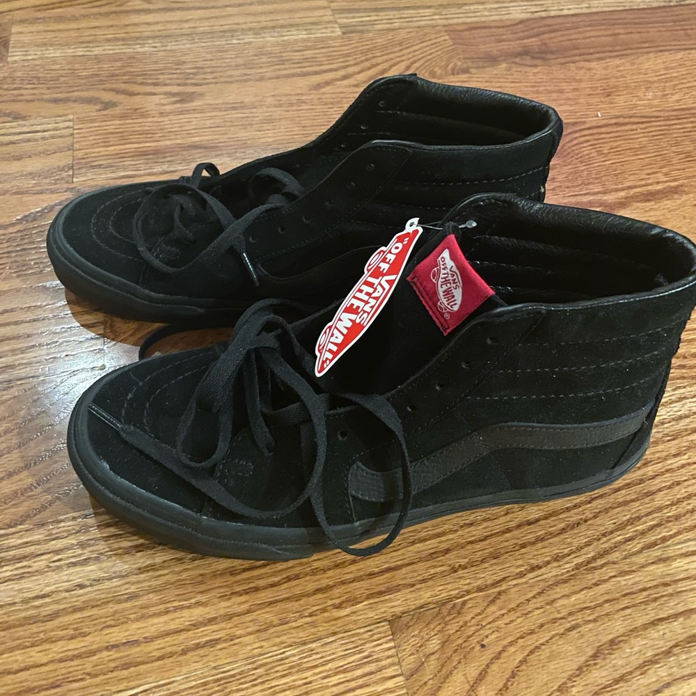 Vans ComfyCush Sk8-Hi Skate Shoes - Black